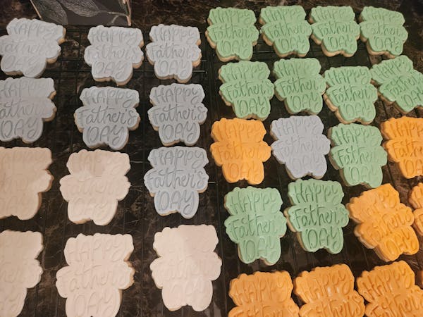 Happy Birthday Cookie Cutter | Stamp | Stencil #4