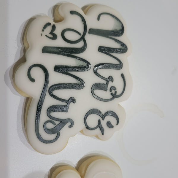 Mr. and Mrs. Cookie Cutter | Stamp | Stencil #1