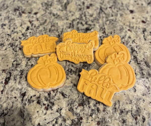Pumpkin Cookie Cutter | Stamp | Stencil #1