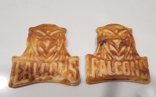 Falcons 2 Cookie Cutter | Stamp | Stencil - SHARP EDGES - FAST Shipping - Choose Your Own Size! #1