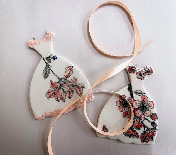 Dress Outline #3 Cookie Cutter Outline