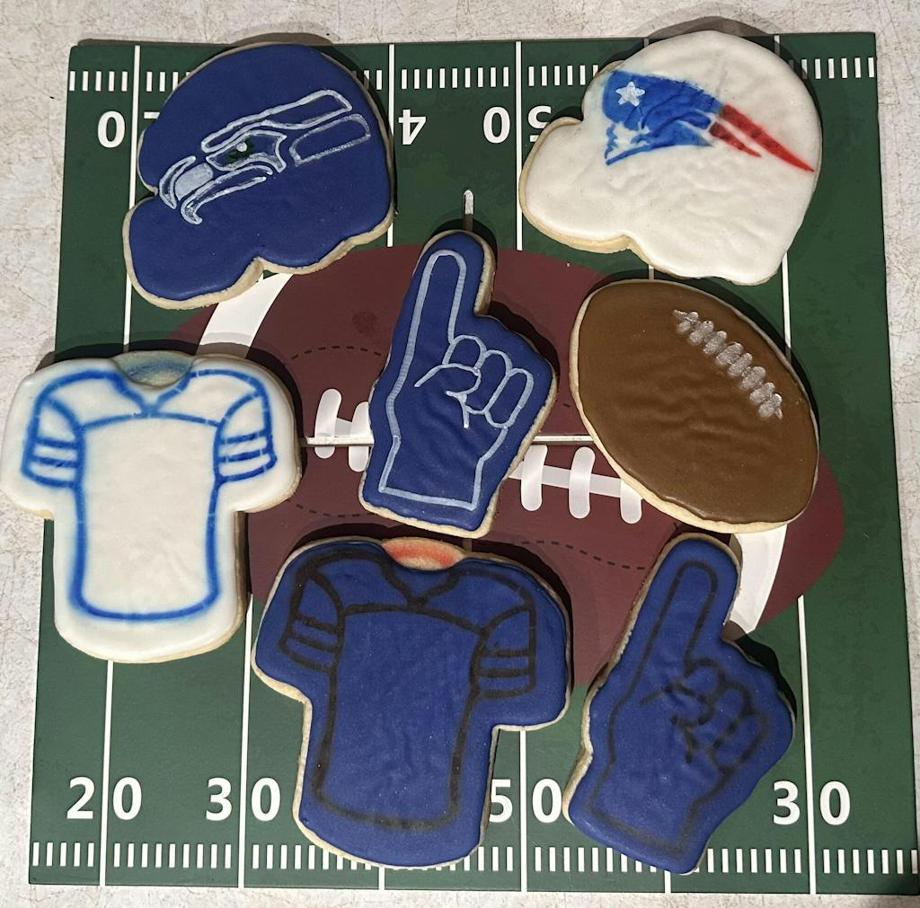 Football Cookie Cutter | Stamp | Stencil #1