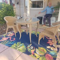 Copacabana Tropical Garden Stunning Indoor Outdoor Rug