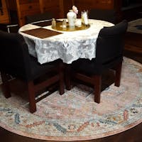 Legacy 850 Salmon Round Rug
