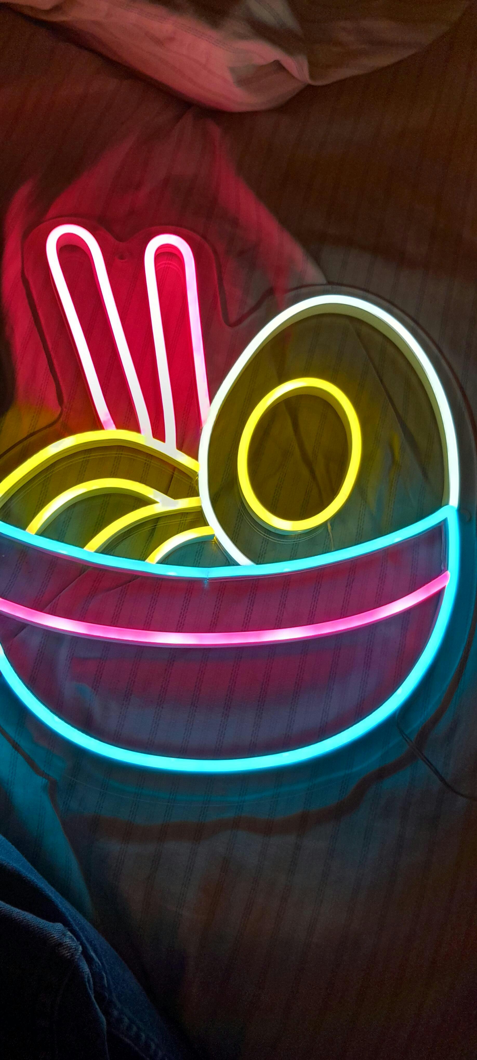 Amazon.com : WonderfulLife Anime Cool Penguin XO Neon Sign