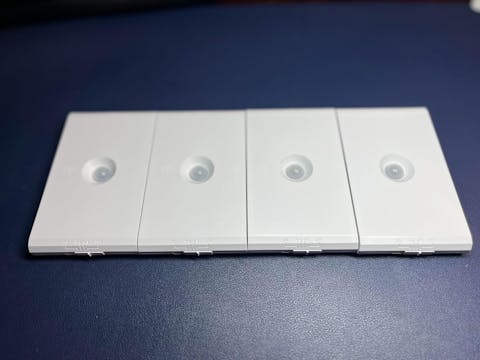 4-Pack 3 Color Temperature Motion Sensor Night Light