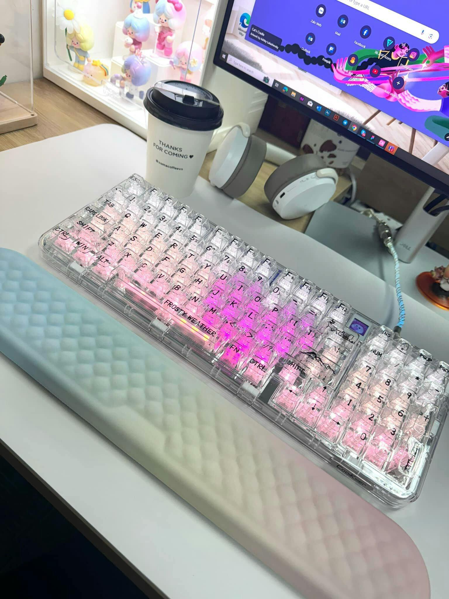 CoolKiller Balloon 84 Low-Profile Mechanical Keyboard