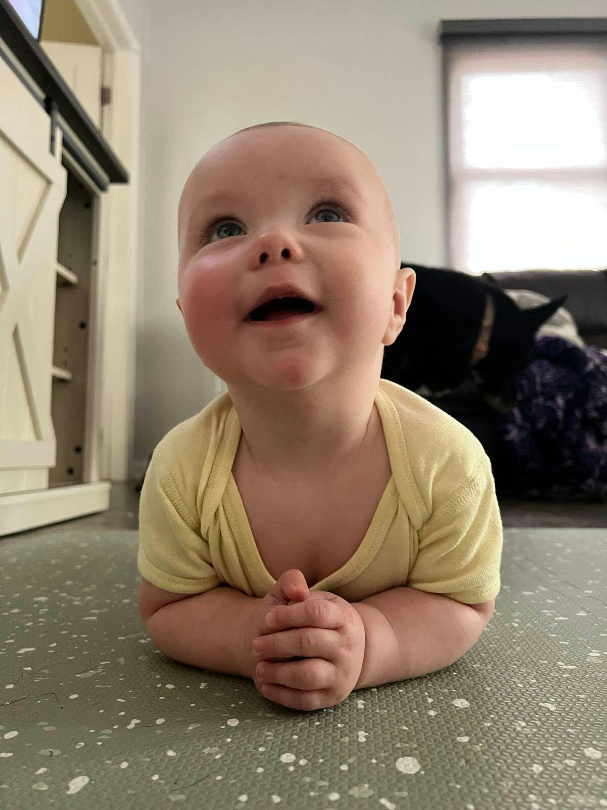 Kids Play Mat - Non-Toxic Foam - Terrazzo Moss Green | Copenhagen Kid