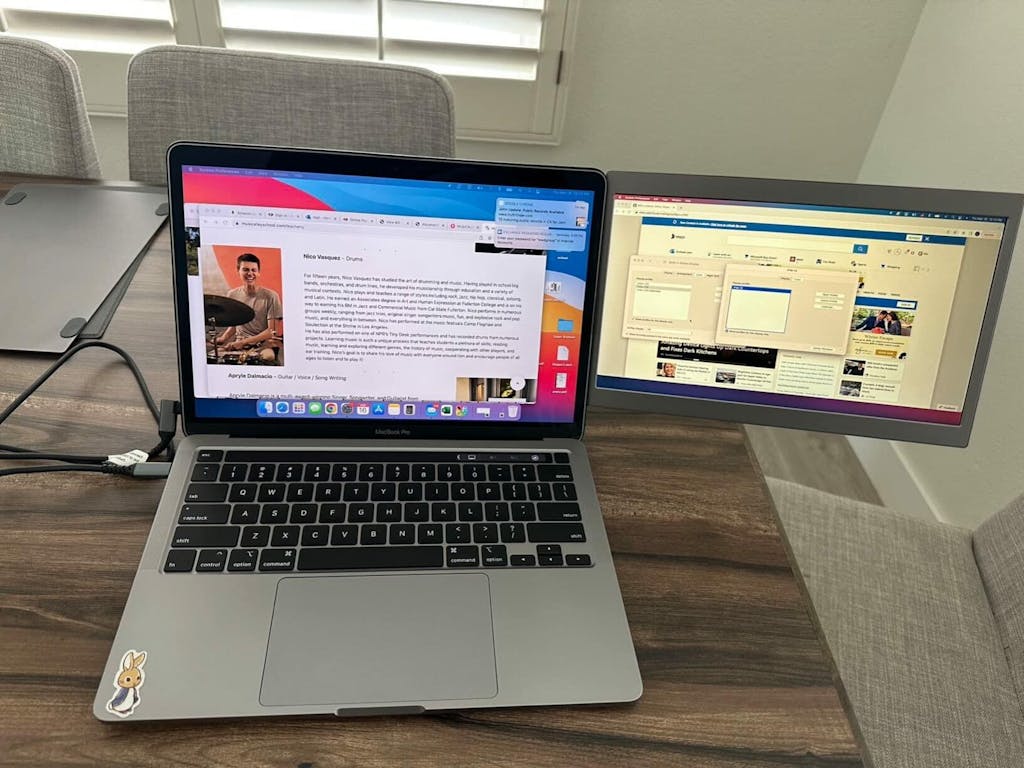 Laptop Screen Extender Portable Monitor For MacBook P1M Series CopGain