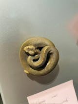 Unique Brass Snake Beer Bottle Opener