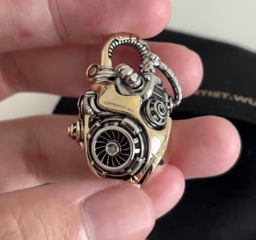 Mechanical Heart Pendant