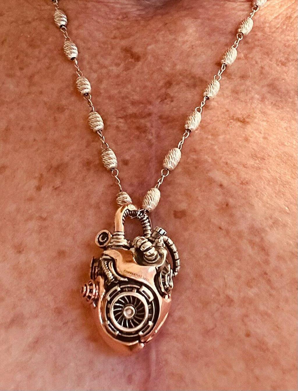 Mechanical Heart Pendant