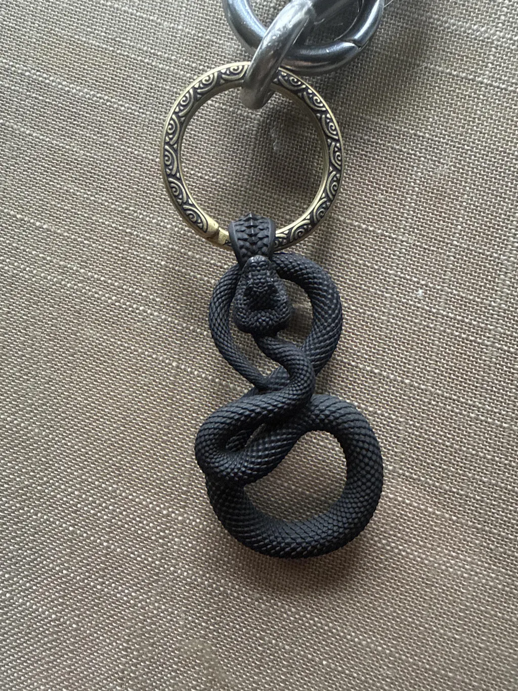 Snake Keychain