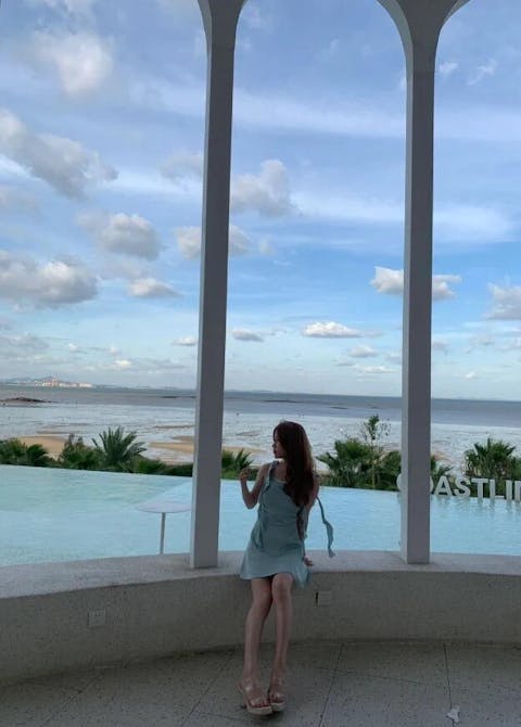 Princess Ruffled Slip Dress