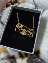 Detachable Hk Name Necklace Style No.2