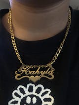 Detachable Heart Name Necklace