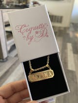 Custom Nameplate Necklace