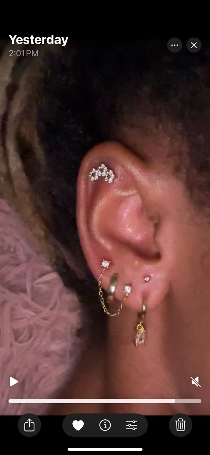 Minimal Diamond Earring Set