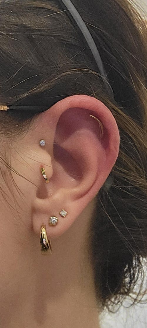 Classic Sleek Hoop Earring (20G)