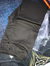 Black Straight Fit Cargo Pant
