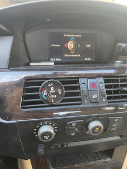 Datendisplay für BMW 5er E6x E60 E61