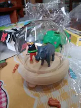 Clear Glass Dome Display Case