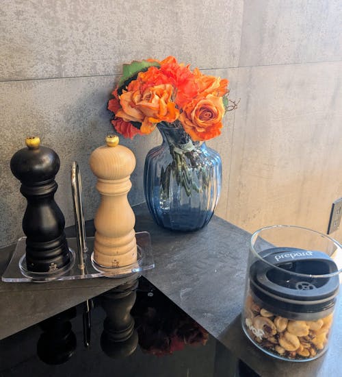 パリユーセレクト18cmペッパー＆ソルトミル＋トレイ