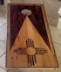 Custom Wooden Triangle Cornhole Boards - Professional Tournament Series
