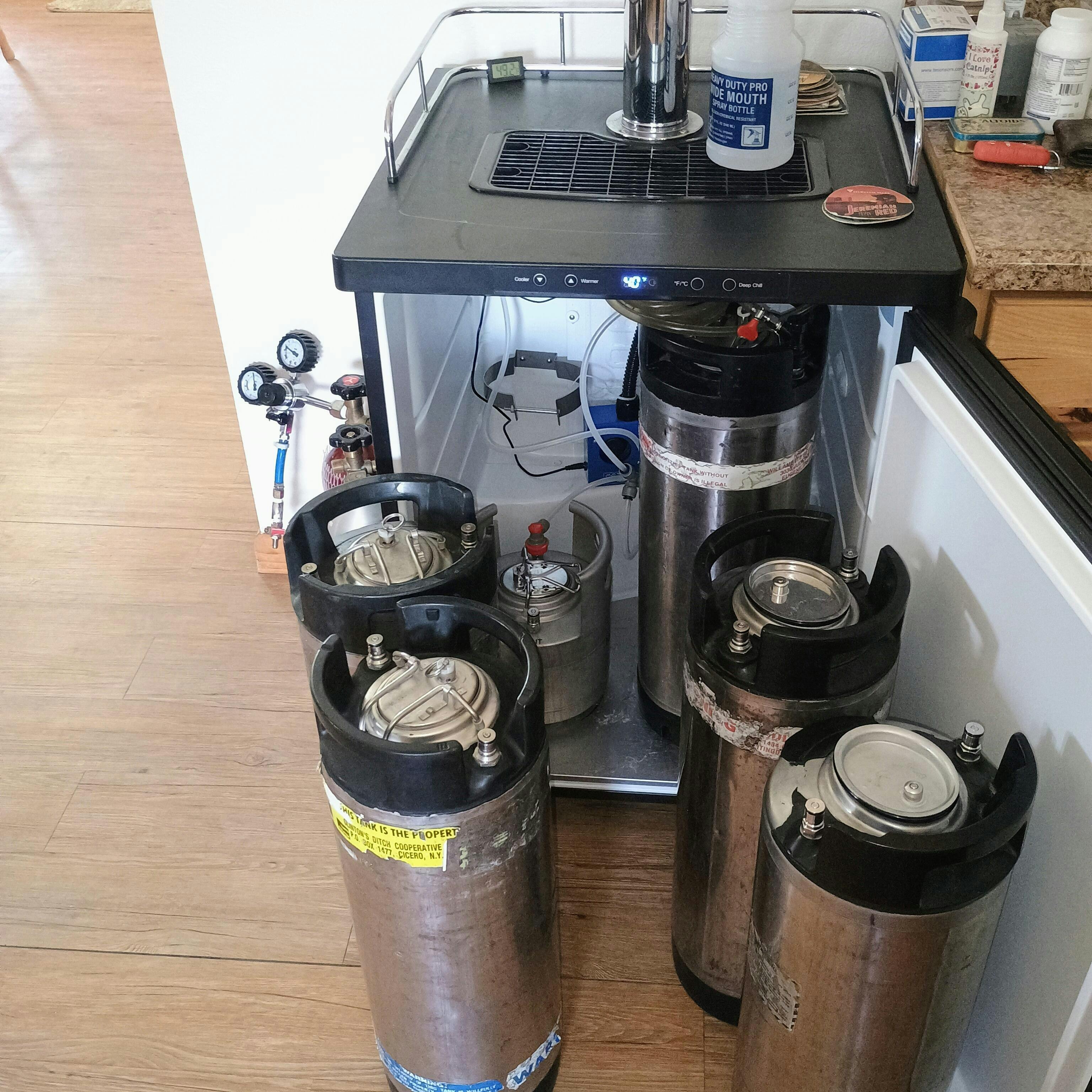 1/4 Barrel Slim Sanke Keg – Corny Keg