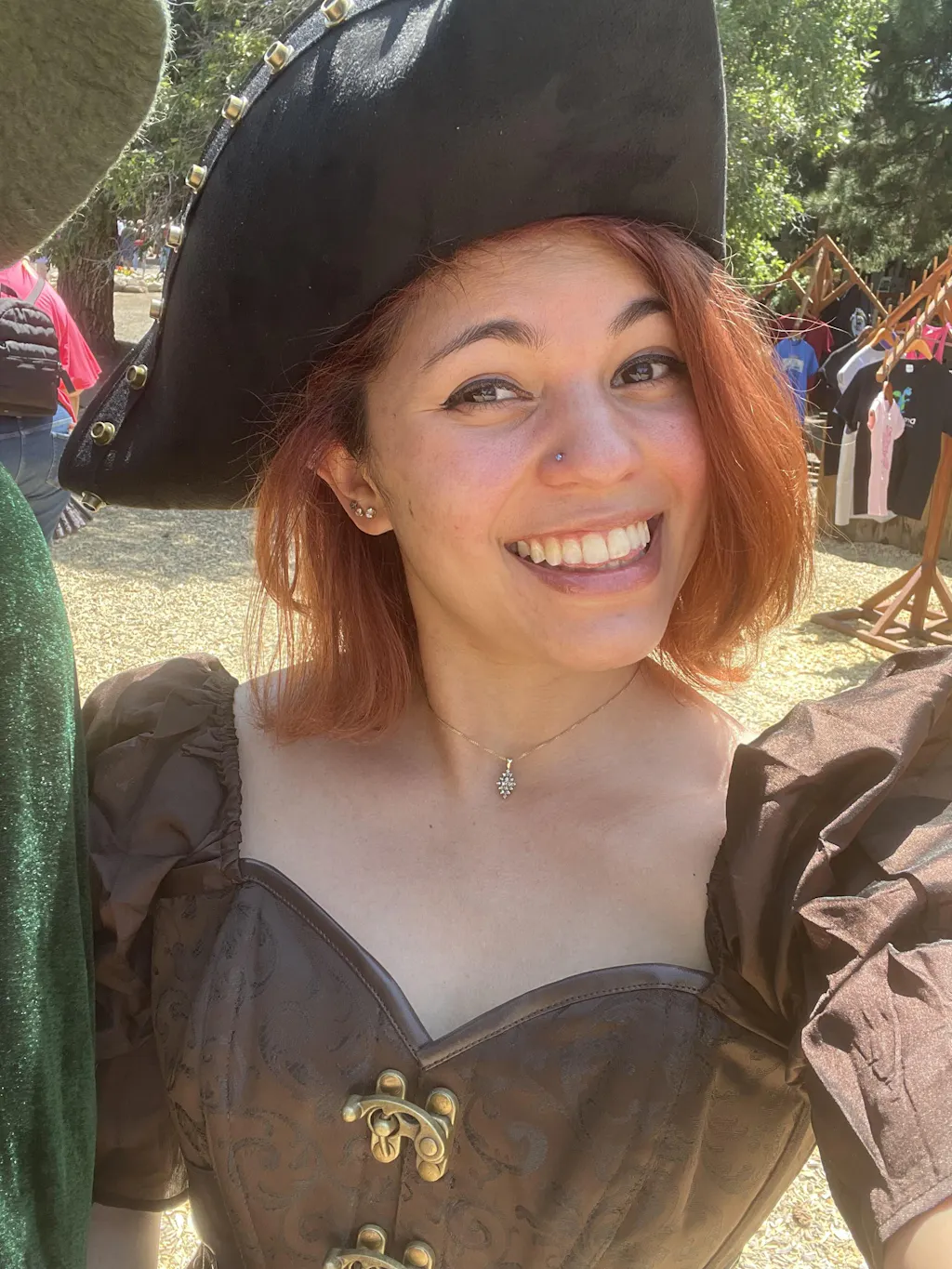 Liz Steampunk Overbust Corset with Shrug