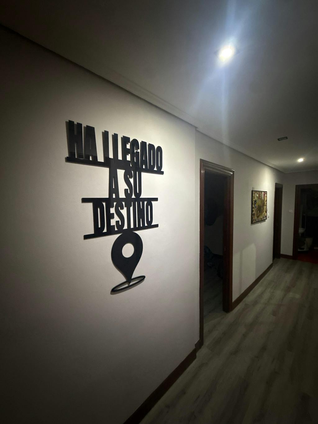 "Ha Llegado A Su Destino"