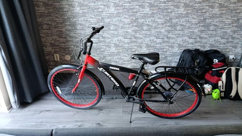 Rebel Jongensfiets 26 Inch Rood - 6 Versnellingen