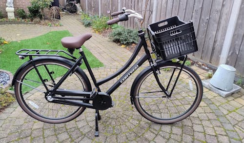 Cargo N3 Transportfiets Mat-Zwart - 3 Versnellingen