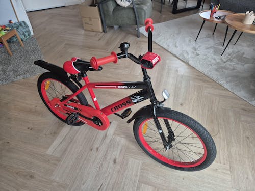 BMX Cross Jongensfiets rood 20 Inch