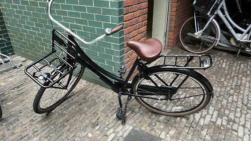 Cargo Transportfiets 28 inch Mat-zwart