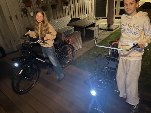 Cargo Meisjesfiets 26 inch - 3 Versnellingen - Mat-Zwart