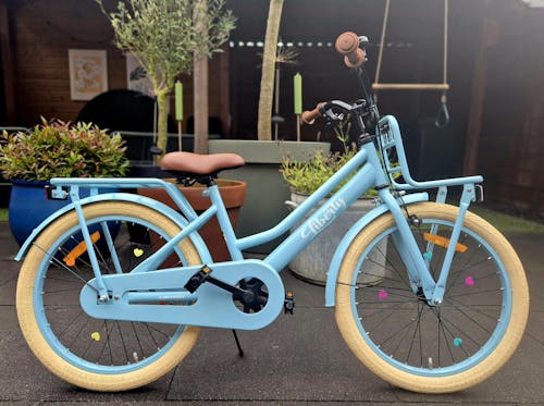 Liberty meisjesfiets Blauw 20 inch