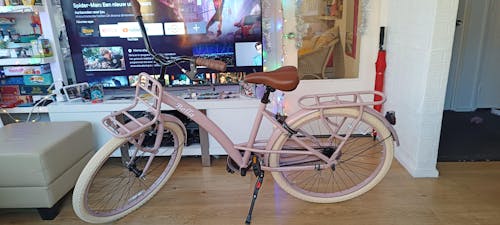 Bella Meisjesfiets 26 inch Zalm