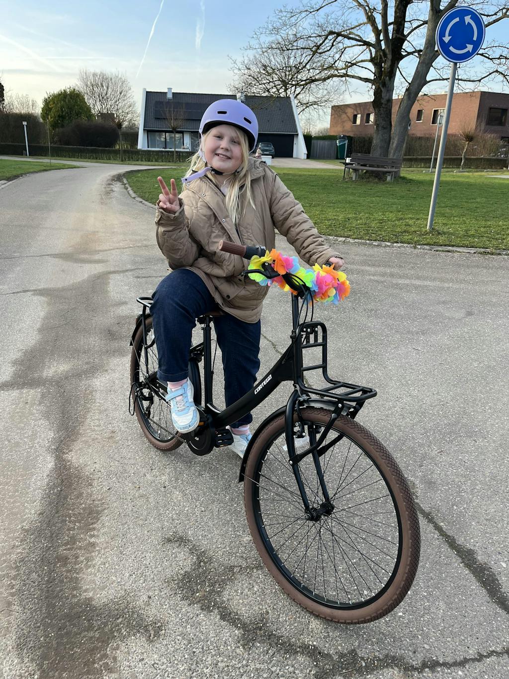 Elite Meisjesfiets 26 inch - 7 Versnellingen - Mat-Zwart