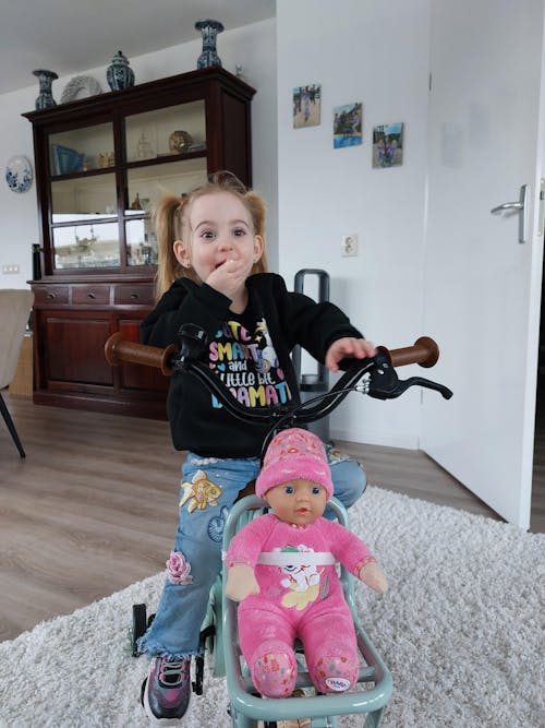 Liberty meisjesfiets Groen 14 inch