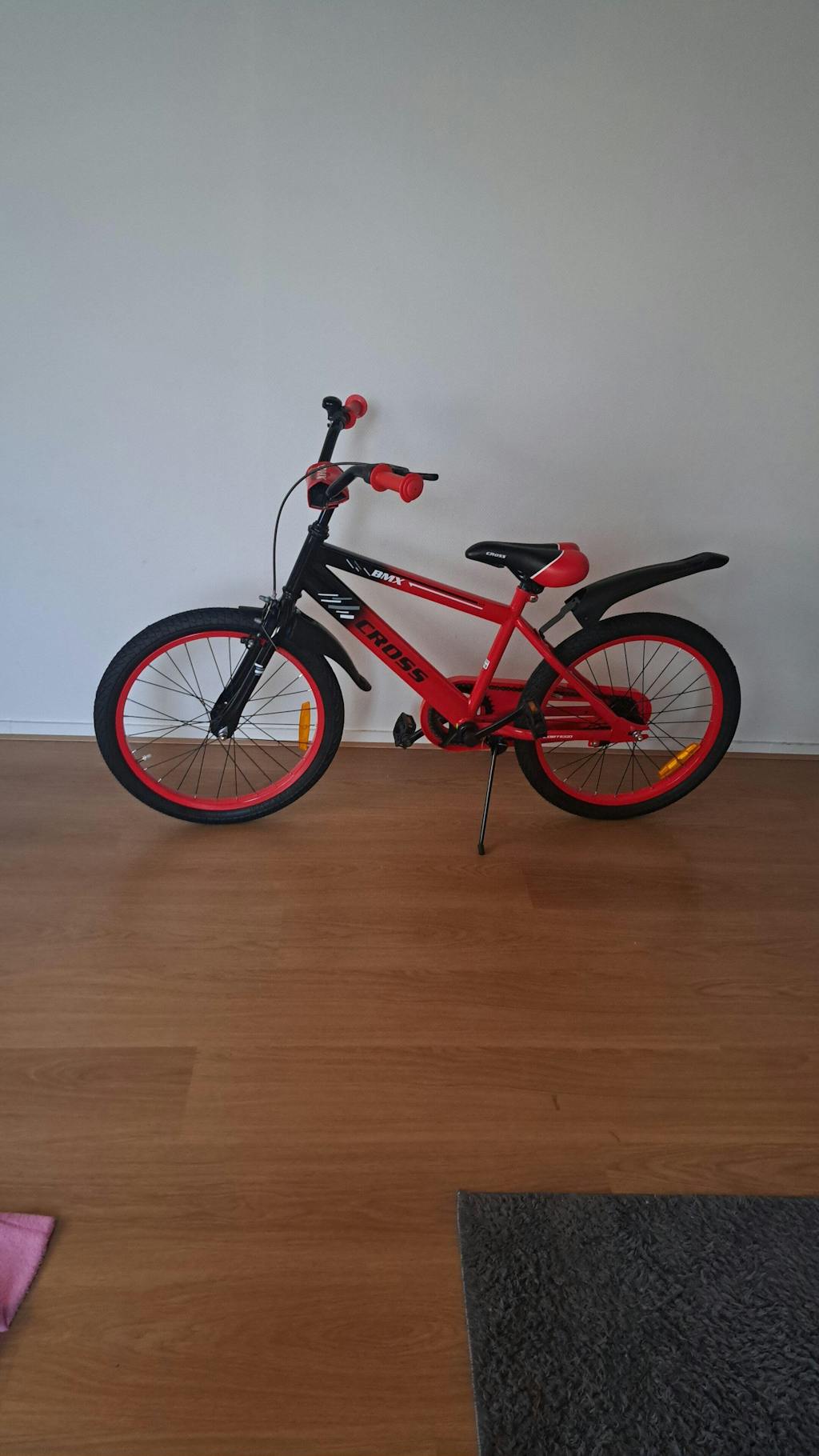 BMX Cross Jongensfiets rood 20 Inch