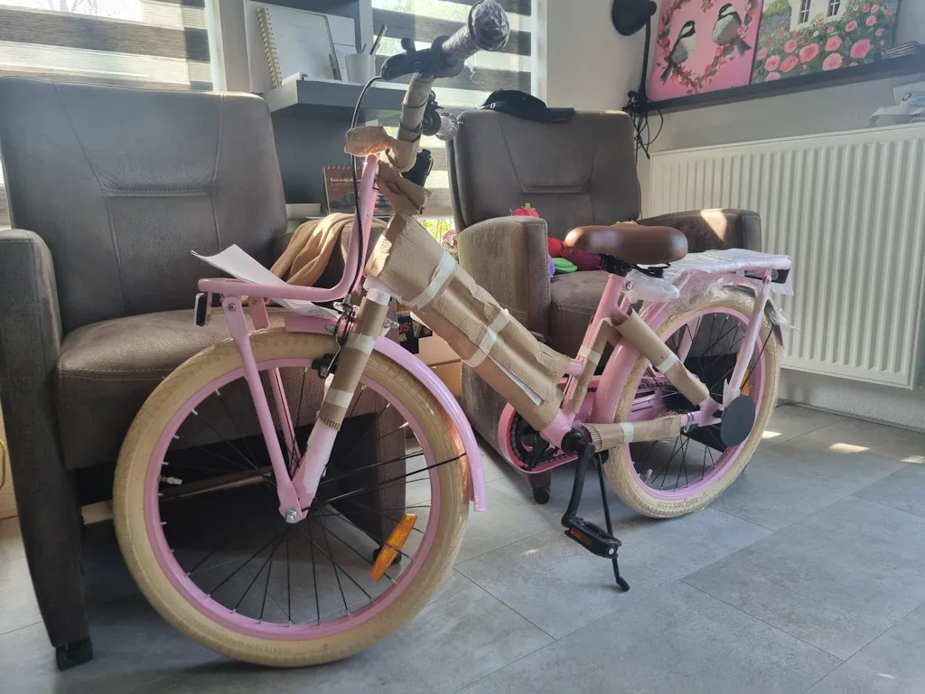 Liberty meisjesfiets Roze 20 inch