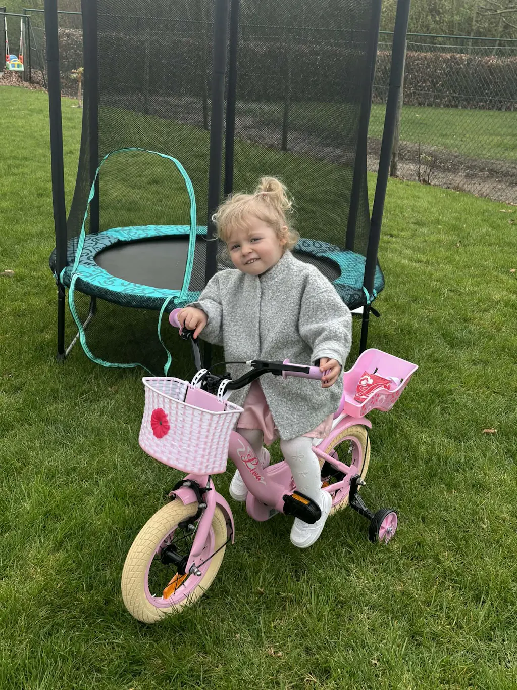 Liva Meisjesfiets 12 inch Roze