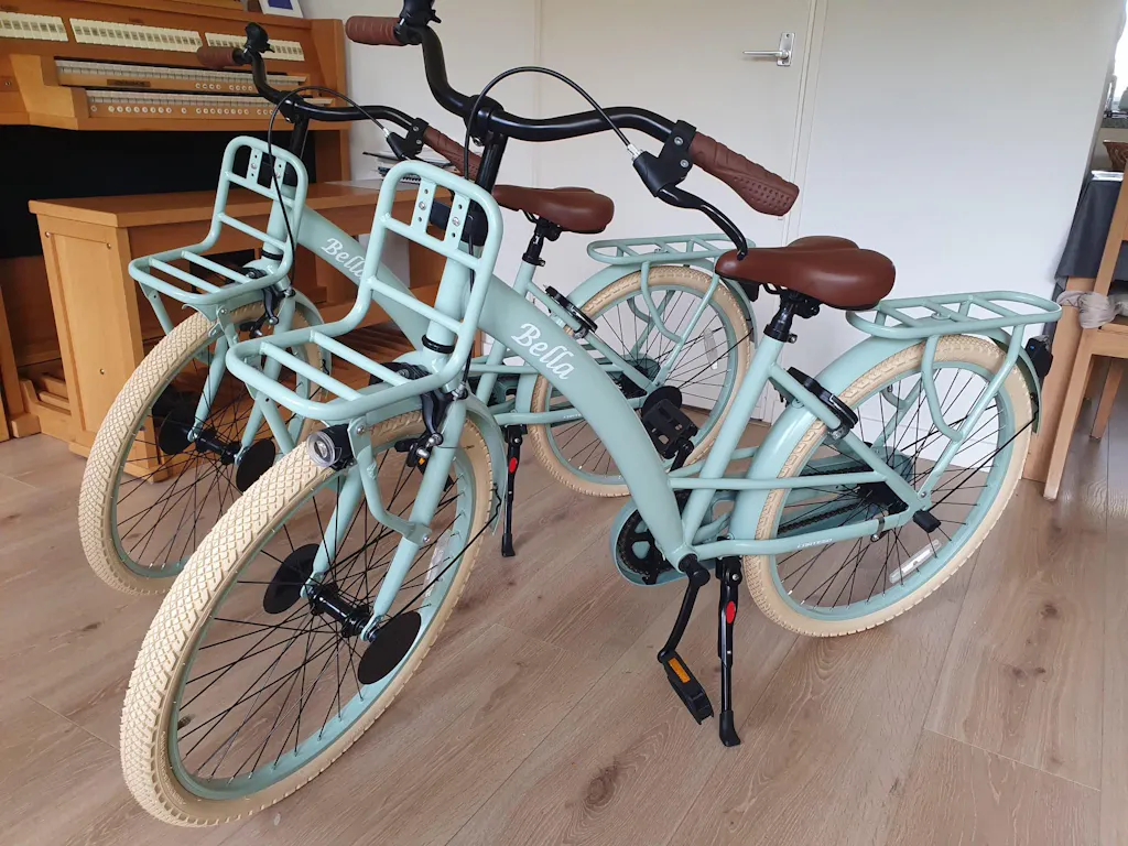 Bella Meisjesfiets 24 inch Groen