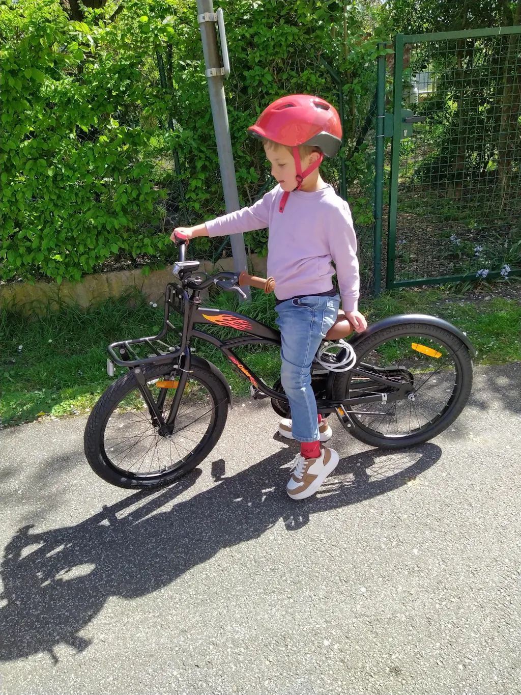 Cruiser Jongensfiets Zwart 20 Inch