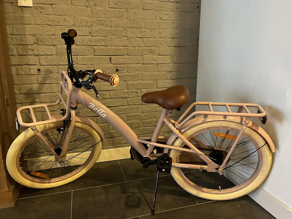 Bella meisjesfiets Zalm 20 inch