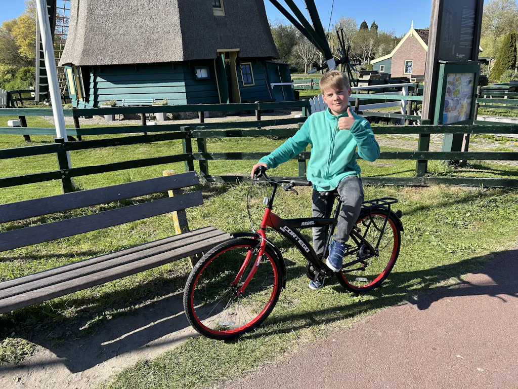 Rebel Jongensfiets 26 Inch Rood - 6 Versnellingen