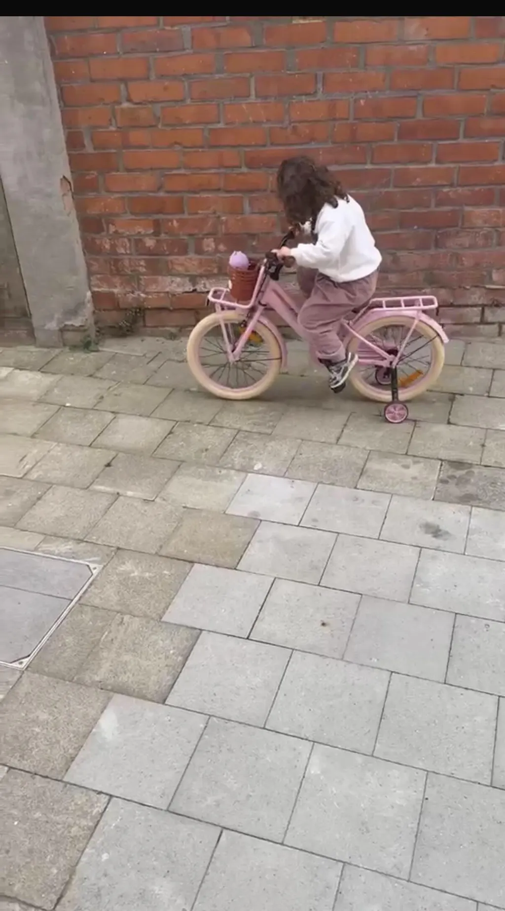 Liberty meisjesfiets Roze 18 inch