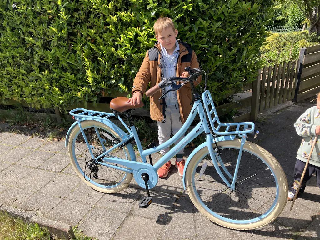 Transporter Meisjesfiets 26 inch - 7 Versnellingen - Blauw