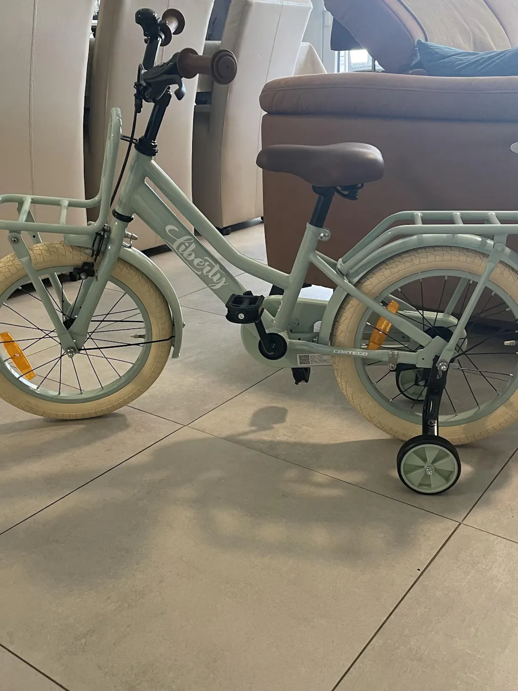Liberty meisjesfiets Groen 16 inch